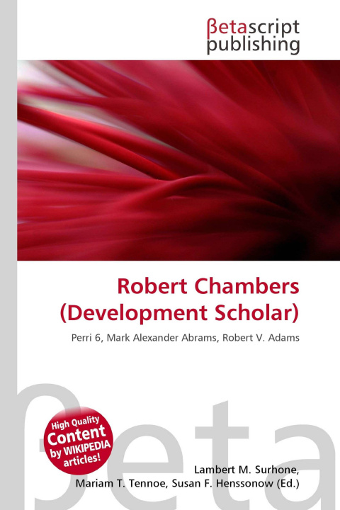 Kniha Robert Chambers (Development Scholar) Mariam T. Tennoe