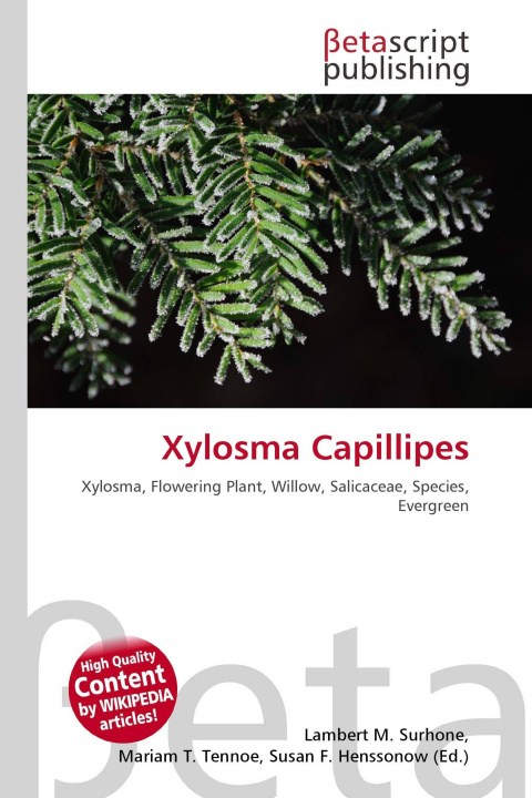 Kniha Xylosma Capillipes Mariam T. Tennoe