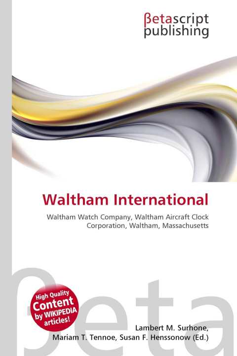 Knjiga Waltham International Mariam T. Tennoe