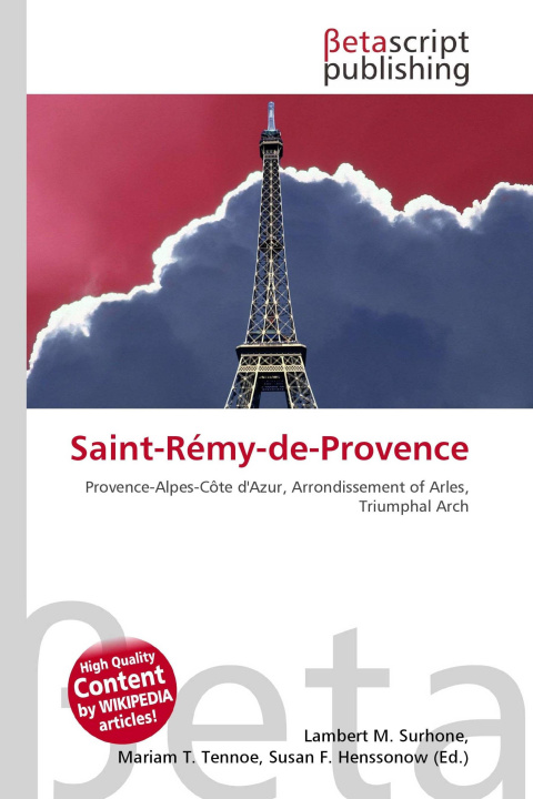 Knjiga Saint-Rémy-de-Provence Mariam T. Tennoe