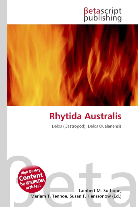 Kniha Rhytida Australis Mariam T. Tennoe