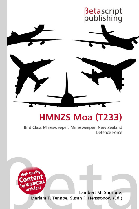 Kniha HMNZS Moa (T233) Mariam T. Tennoe