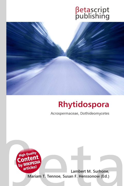Kniha Rhytidospora Mariam T. Tennoe