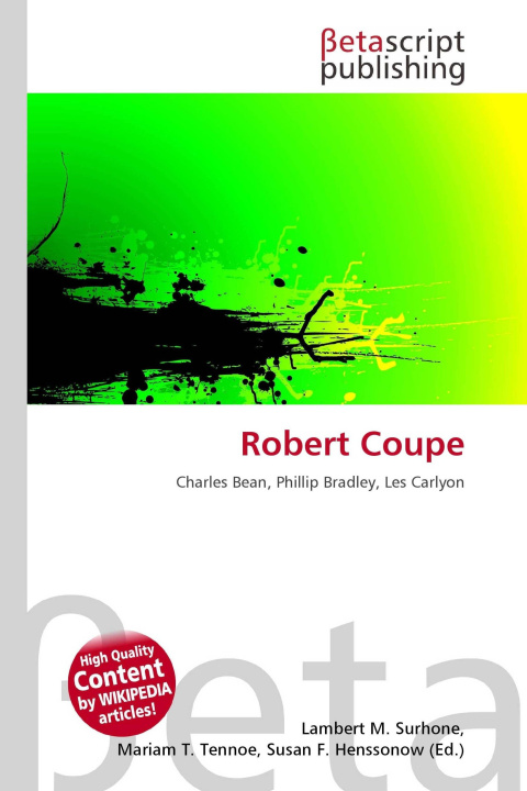 Kniha Robert Coupe Mariam T. Tennoe