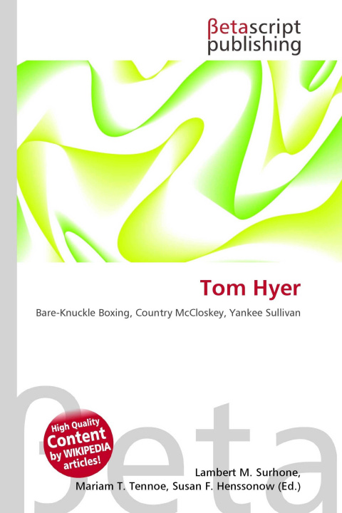 Kniha Tom Hyer Mariam T. Tennoe