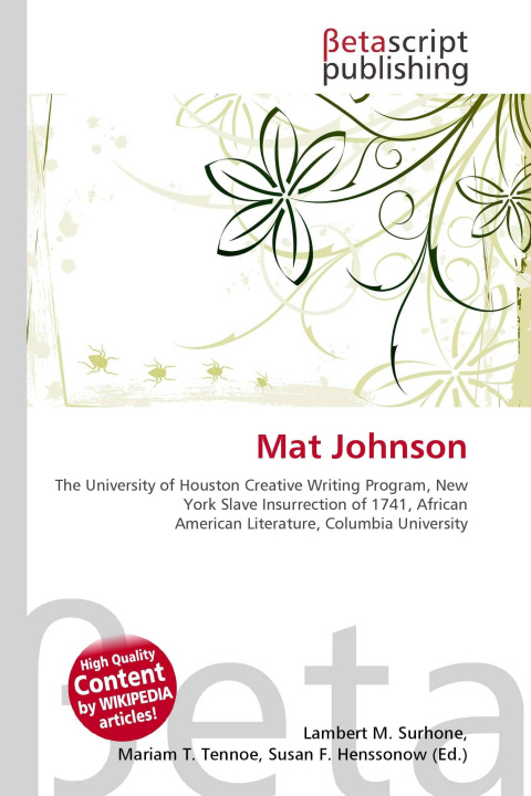 Kniha Mat Johnson Mariam T. Tennoe