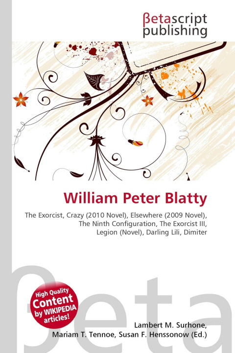 Kniha William Peter Blatty Mariam T. Tennoe