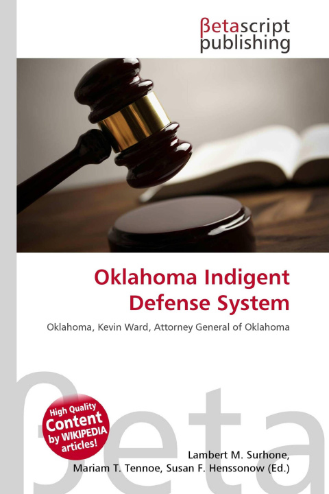 Kniha Oklahoma Indigent Defense System Mariam T. Tennoe