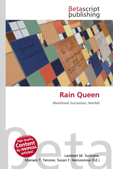 Kniha Rain Queen Mariam T. Tennoe