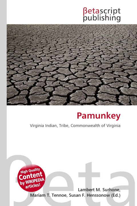 Kniha Pamunkey Mariam T. Tennoe