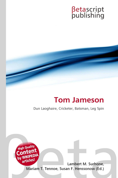 Kniha Tom Jameson Mariam T. Tennoe