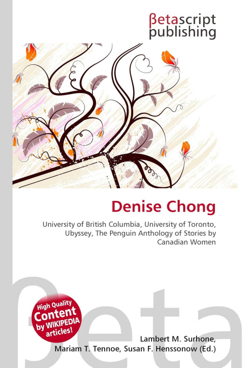 Kniha Denise Chong Mariam T. Tennoe