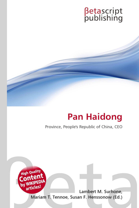 Kniha Pan Haidong Mariam T. Tennoe