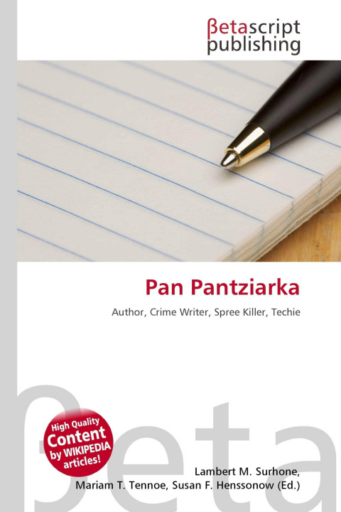 Knjiga Pan Pantziarka Mariam T. Tennoe