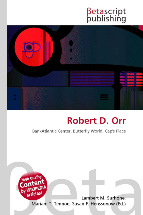 Kniha Robert D. Orr Mariam T. Tennoe