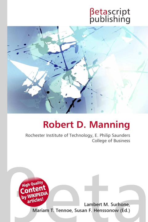 Könyv Robert D. Manning Mariam T. Tennoe