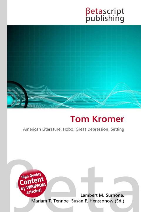 Kniha Tom Kromer Mariam T. Tennoe
