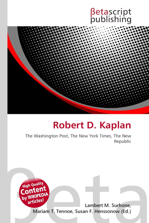 Kniha Robert D. Kaplan Mariam T. Tennoe