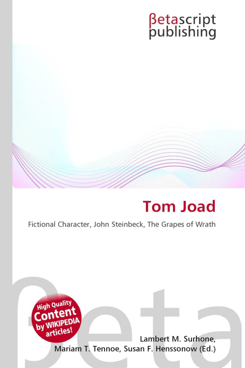 Kniha Tom Joad Mariam T. Tennoe