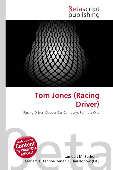 Kniha Tom Jones (Racing Driver) Mariam T. Tennoe