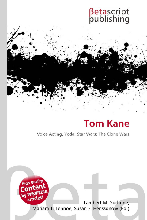 Kniha Tom Kane Mariam T. Tennoe