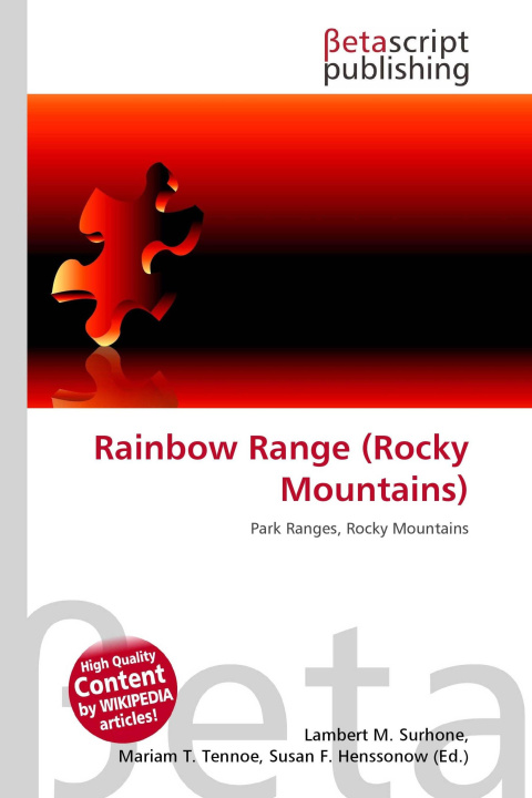 Könyv Rainbow Range (Rocky Mountains) Mariam T. Tennoe