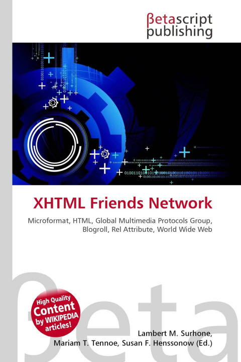 Kniha XHTML Friends Network Mariam T. Tennoe