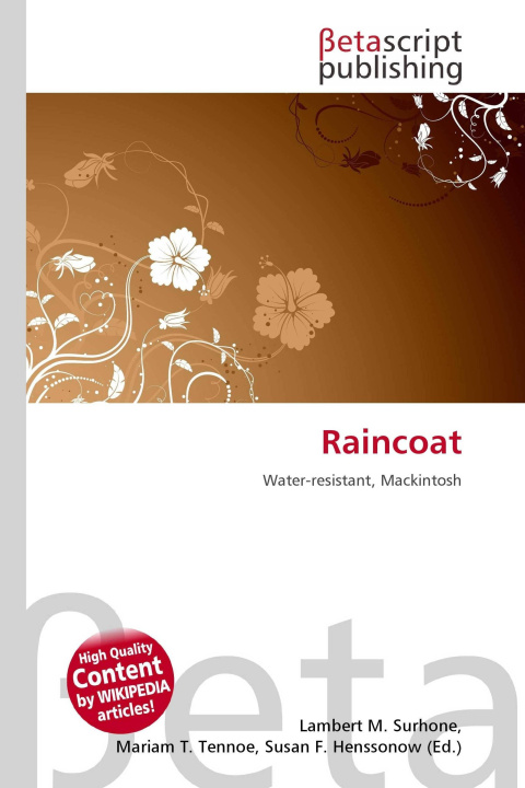 Kniha Raincoat Mariam T. Tennoe