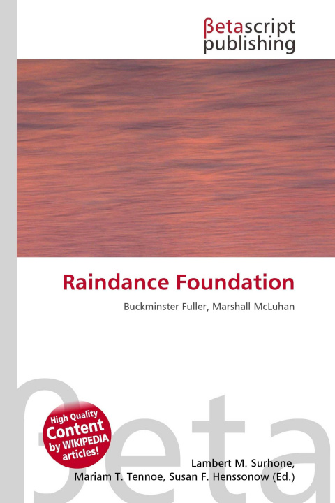 Kniha Raindance Foundation Mariam T. Tennoe