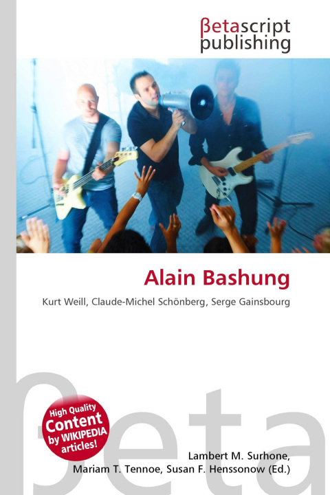 Kniha Alain Bashung Mariam T. Tennoe
