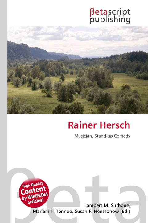 Kniha Rainer Hersch Mariam T. Tennoe