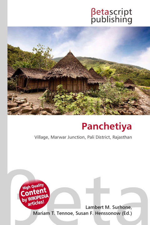 Kniha Panchetiya Mariam T. Tennoe