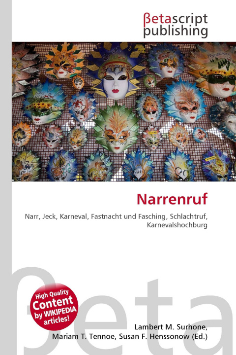 Kniha Narrenruf Mariam T. Tennoe