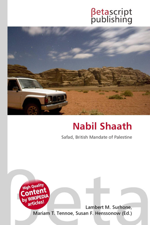 Kniha Nabil Shaath Mariam T. Tennoe