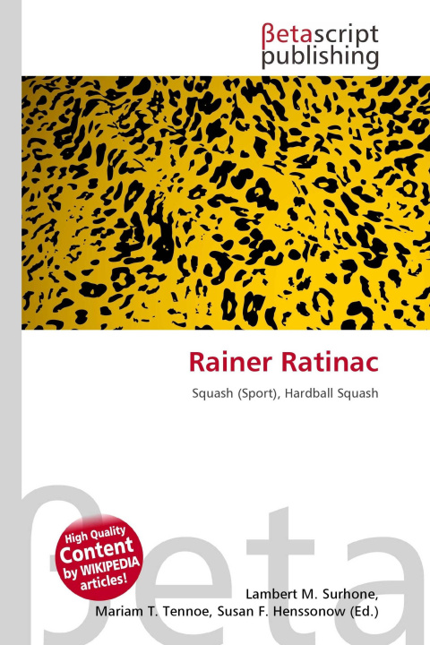 Könyv Rainer Ratinac Mariam T. Tennoe