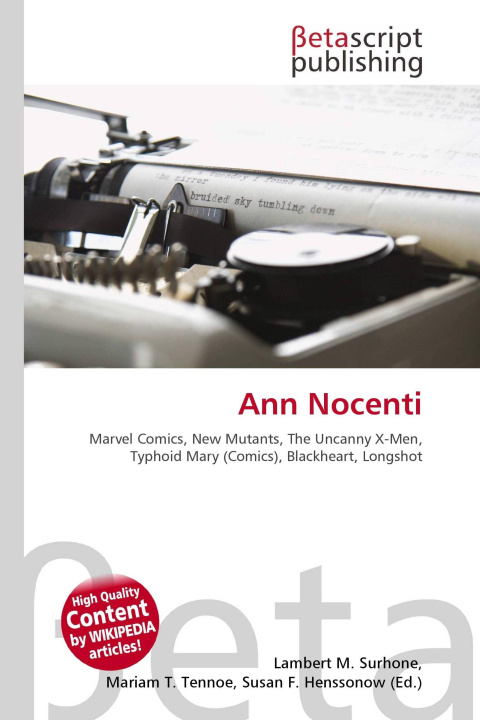 Kniha Ann Nocenti Mariam T. Tennoe