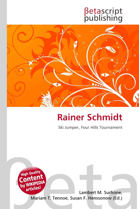 Kniha Rainer Schmidt Mariam T. Tennoe