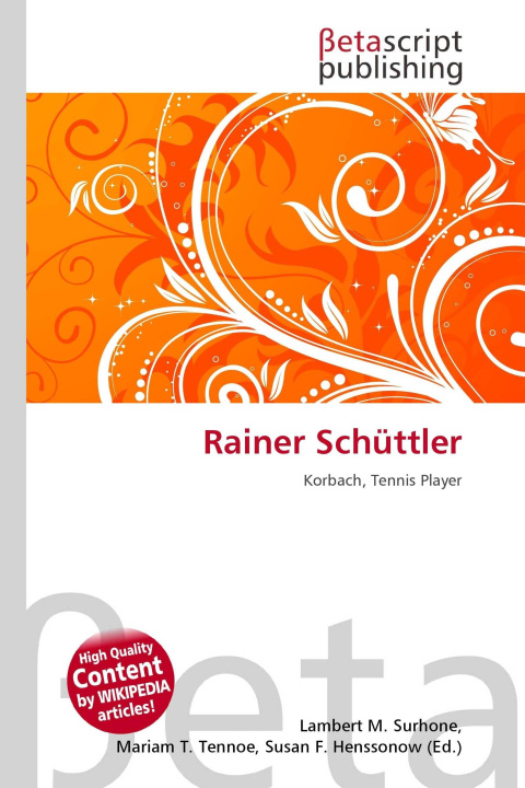 Kniha Rainer Schüttler Mariam T. Tennoe