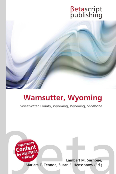 Kniha Wamsutter, Wyoming Mariam T. Tennoe
