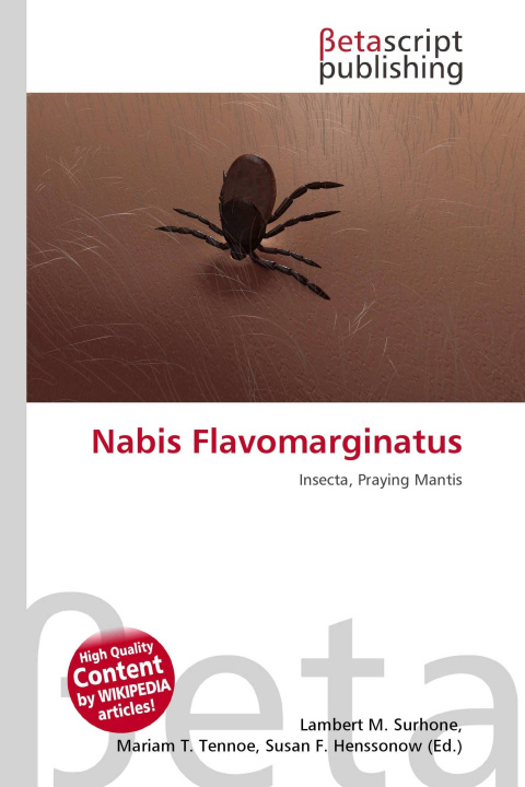 Kniha Nabis Flavomarginatus Mariam T. Tennoe