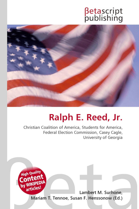Knjiga Ralph E. Reed, Jr. Mariam T. Tennoe