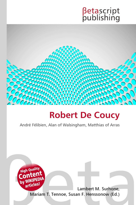 Kniha Robert De Coucy Mariam T. Tennoe