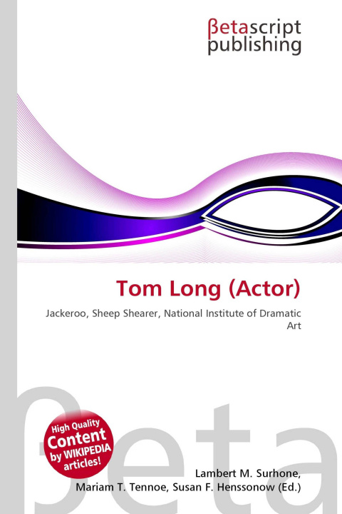 Kniha Tom Long (Actor) Mariam T. Tennoe