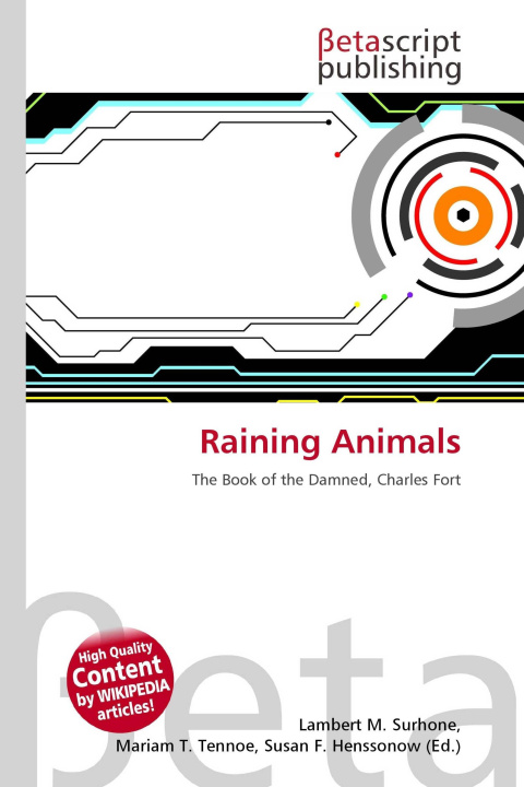 Kniha Raining Animals Mariam T. Tennoe