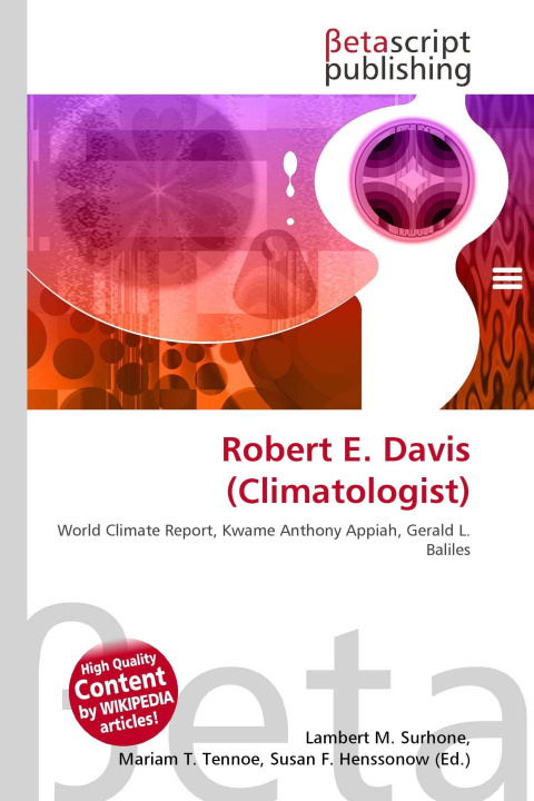 Kniha Robert E. Davis (Climatologist) Mariam T. Tennoe