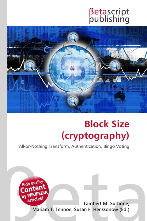 Kniha Block Size (cryptography) Mariam T. Tennoe
