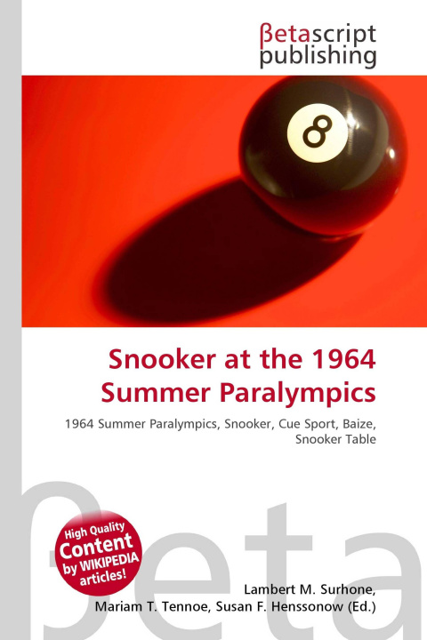 Kniha Snooker at the 1964 Summer Paralympics Mariam T. Tennoe