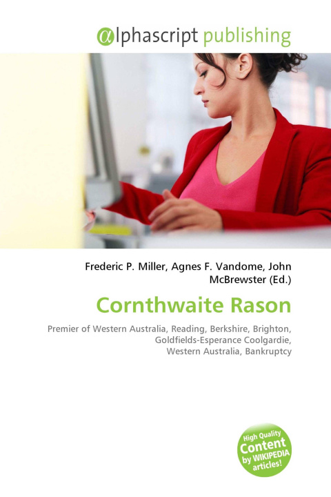 Kniha Cornthwaite Rason Agnes F. Vandome