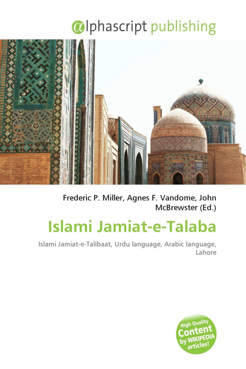 Kniha Islami Jamiat-e-Talaba Agnes F. Vandome