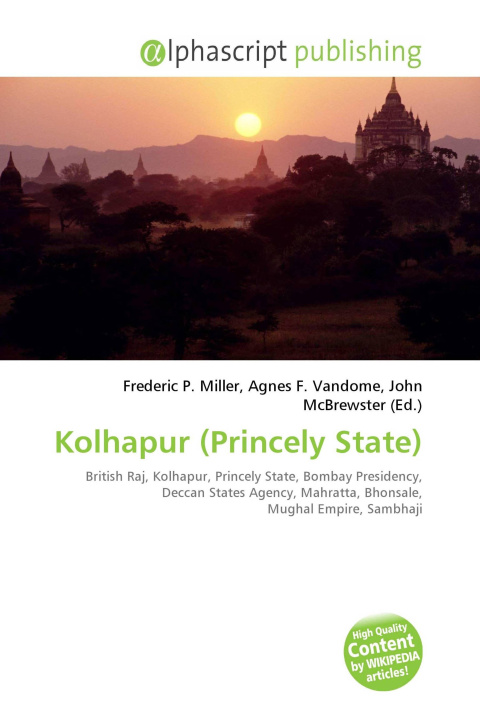 Kniha Kolhapur (Princely State) Agnes F. Vandome